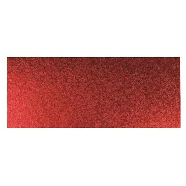 Red Log Cake Card 12'' x 5'' (304 x 127mm)