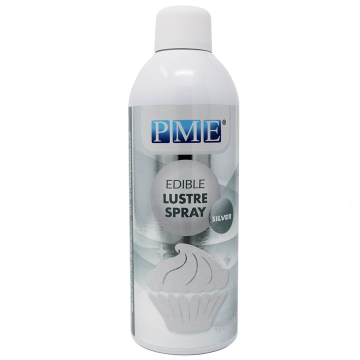 PME Silver Lustre Spray - 400ml
