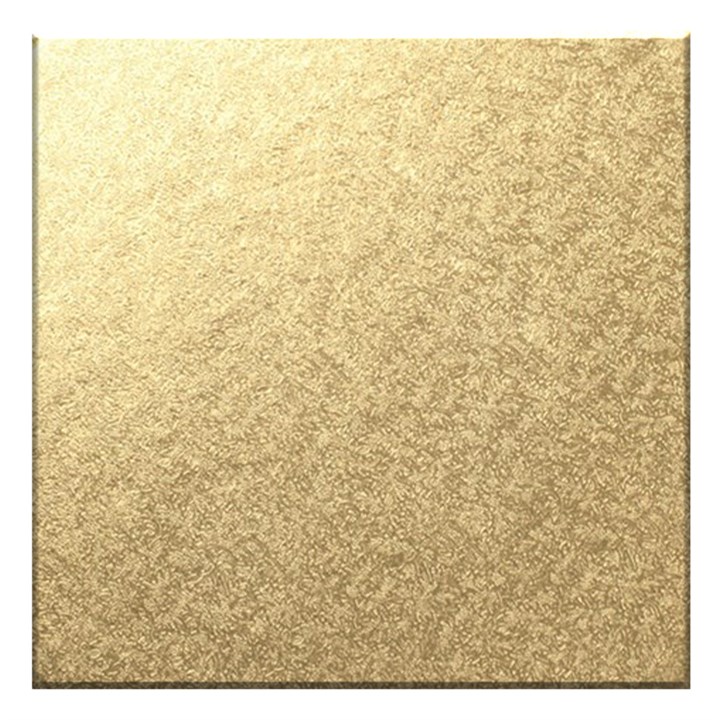10'' (254mm) Double Thick Square Turned Edge Cake Cards Pale Gold (between 2.5 & 3mm Thick)