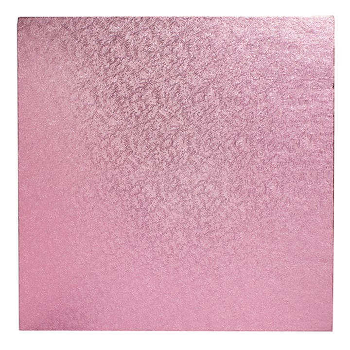 Square Light Pink Cake Drum Board - 14"