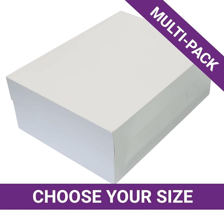 Oblong Cake Boxes - Multipack