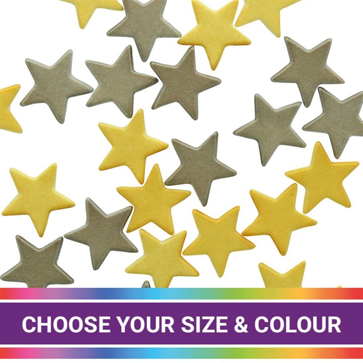 Silver & Gold Stars