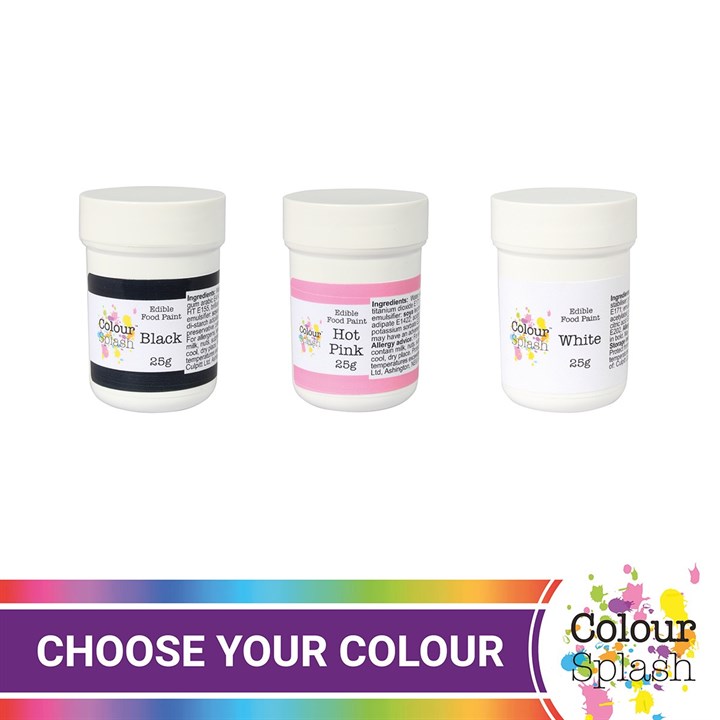 Colour Splash Edible Food Paints - Matt