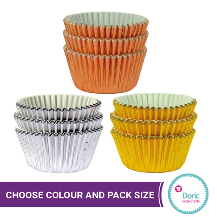Foil Baking Cases - Bulk and 45 pack