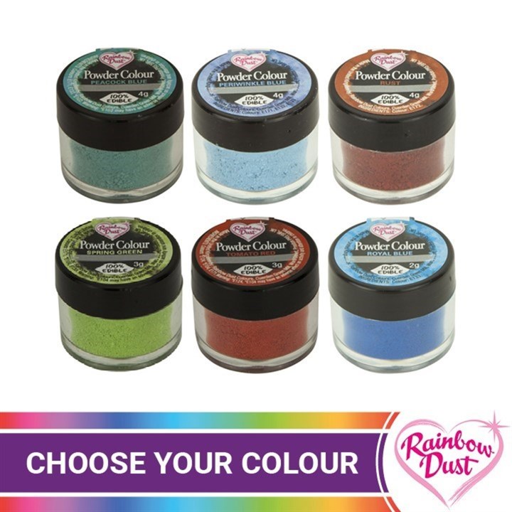 Rainbow Dust Edible Powder Colours