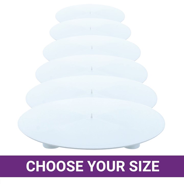 White Cake Separator Plates