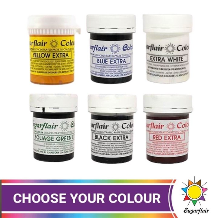 Sugarflair Maximum Concentrated Paste Colours