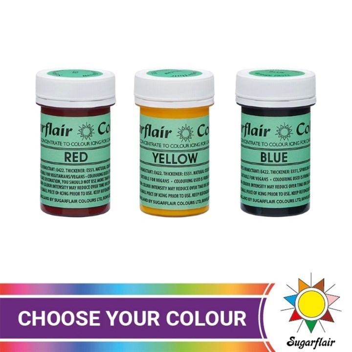 Sugarflair NatraDi Natural Food Colouring Pastes