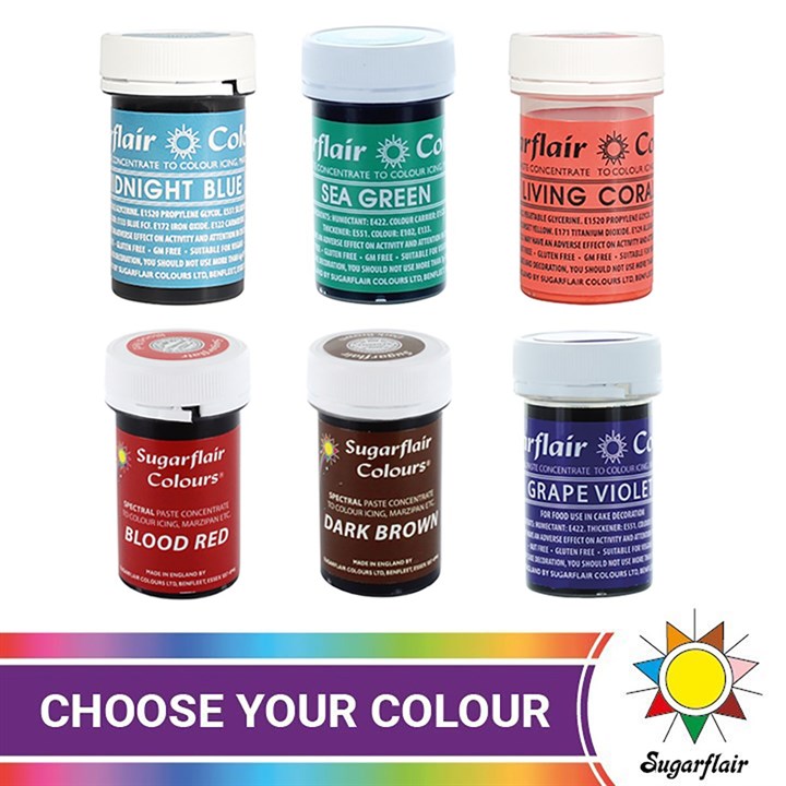 Sugarflair Spectral Food Colouring Pastes