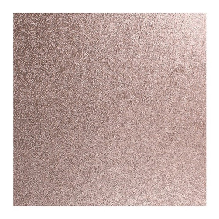 Bulk Pack - Square Rose Gold Cake Drum Board - 12" - Pack of 5