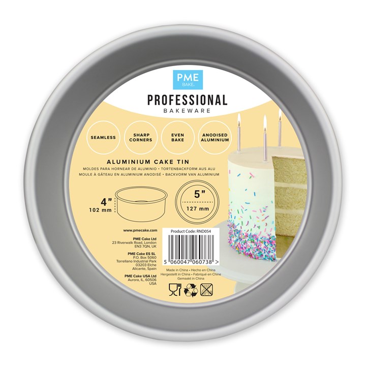 PME Round Cake Tin - 5" x 4"
