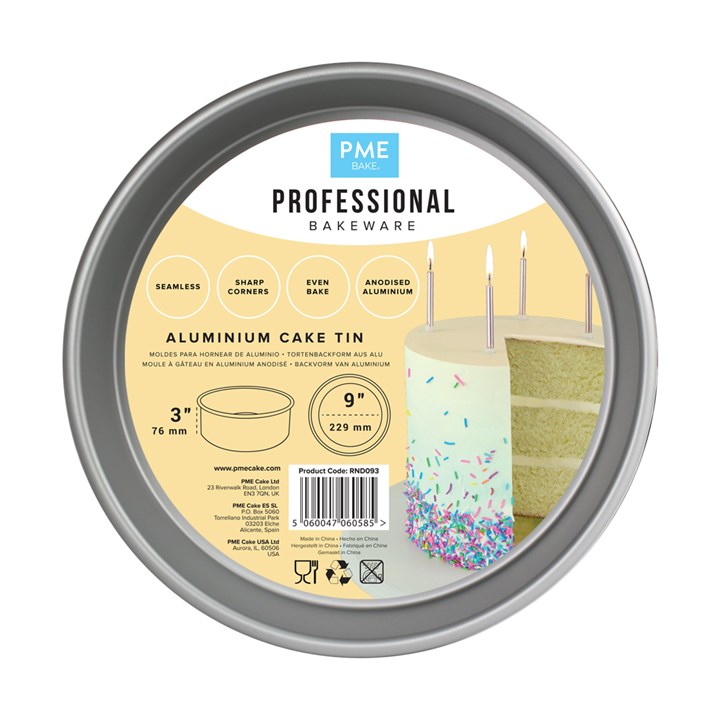PME Round Cake Tin - 9" x 3"