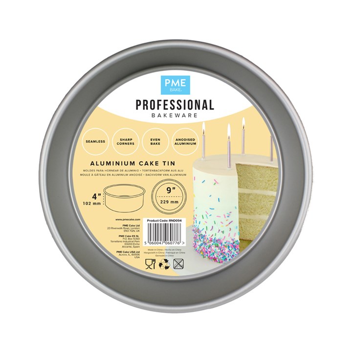 PME Round Cake Tin - 9" x 4"