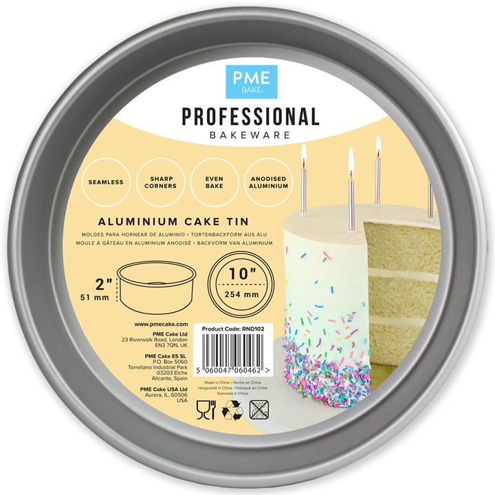 PME Round Cake Tin - 10" x 2"