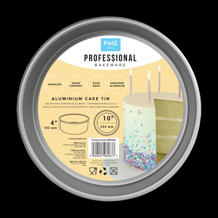PME Round Cake Tin - 10" x 4"