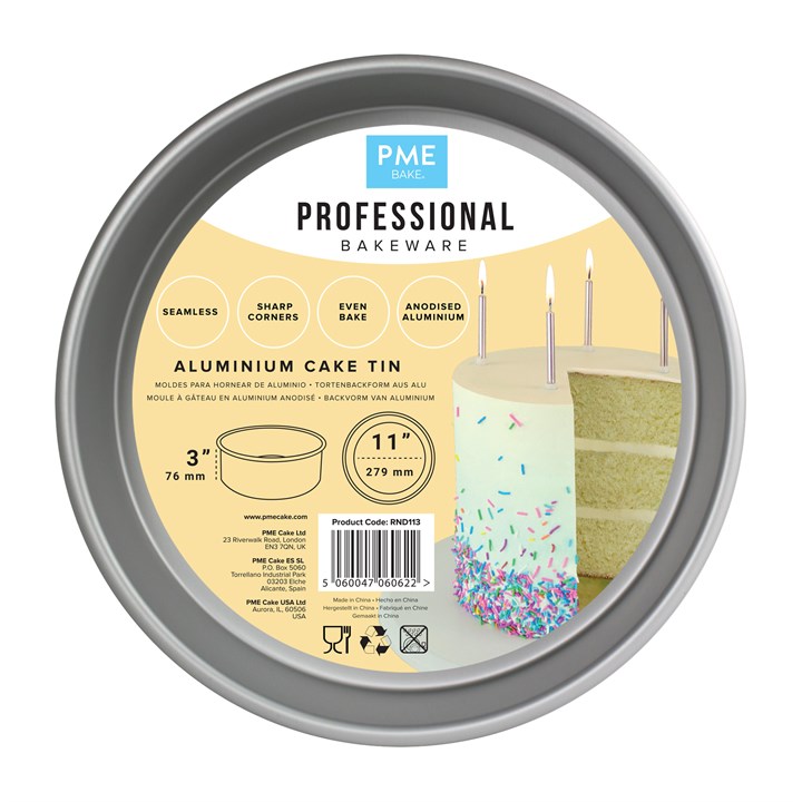PME Round Cake Tin - 11" x 3"