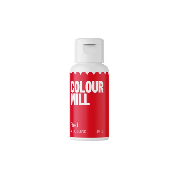 Colour Mill Oil Blend Food Colouring - Red - 20ml