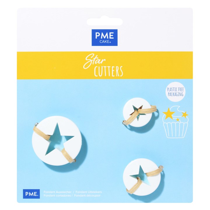 PME Star Cutter - Set of 3