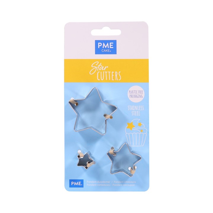 PME Star Cutters - Set of 3