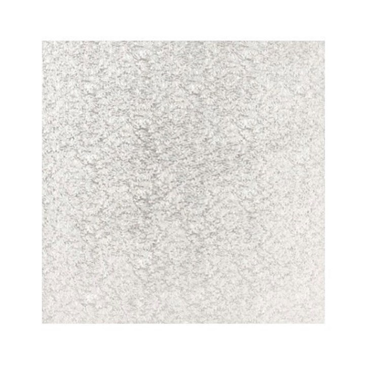 Bulk Pack - Single Thick Square Silver Cake Card - 8" - Pack of 25