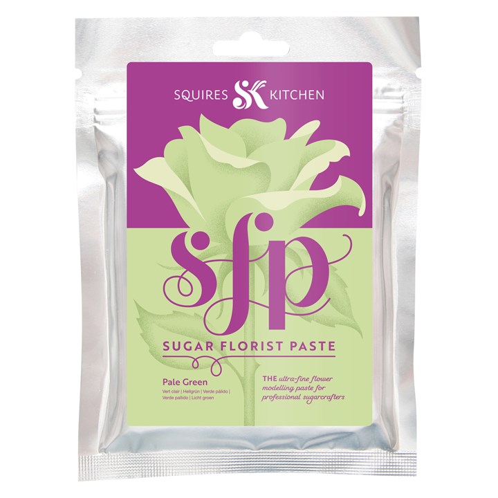 Squires Sugar Flower Paste - Pale Green - 200g