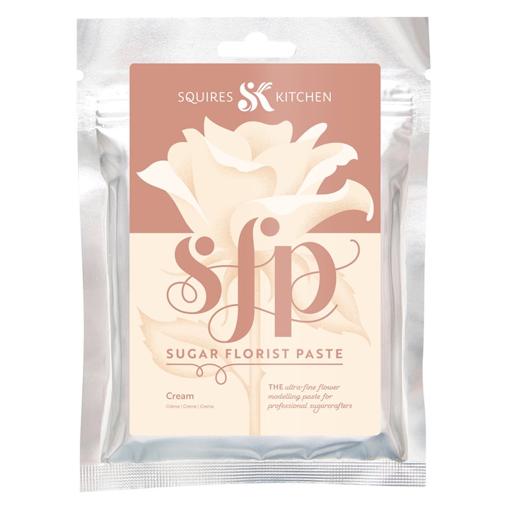 Squires Sugar Flower Paste - Cream - 200g