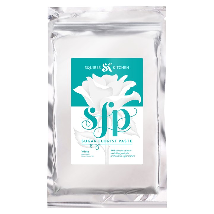 Squires Sugar Flower paste - White - 1kg
