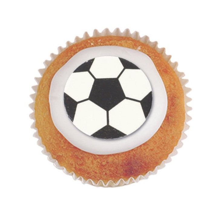 Printed Football Sugarettes 25mm