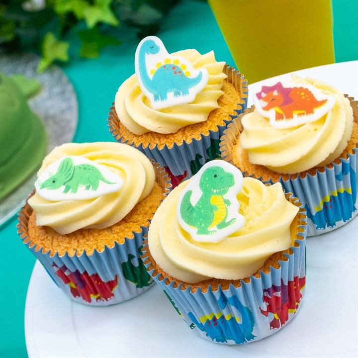 Dinosaur Sugar Decorations - Pack of 32