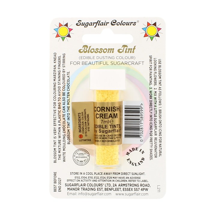 Sugarflair Cornish Cream  Blossom Dusting Colour
