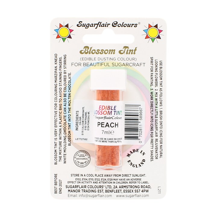 Sugarflair Peach Blossom Dusting Colour