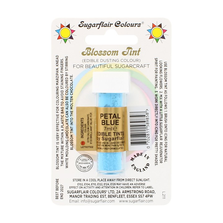 Sugarflair Petal Blue  Blossom Dusting Colour
