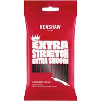 Renshaw Extra Ready to Roll Icing - Black - 1kg