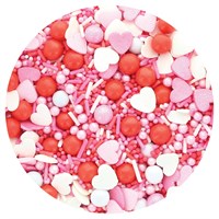 Purple Cupcakes Love is in the Air Sprinkles