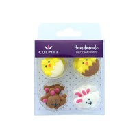 Easter Bunny & Chick Sugar Pipings