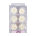 Culpitt White Daisy Sugar Decorations - Pack of 12