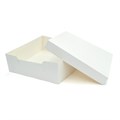 18" White Cake Box and Lid