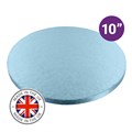 Culpitt Premium 10'' Round Light Blue Cake Board