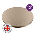 Culpitt Premium 12'' Round Copper Cake Board