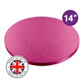 Culpitt Premium 14'' Round Cerise Cake Board