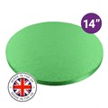 Culpitt Premium 14'' Round Green Cake Board