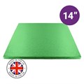 Culpitt Premium 14'' Square Green Cake Board
