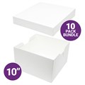 Culpitt Box with Plain Lid - 10"