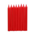 100 Red Candles 51mm