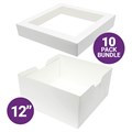 Culpitt Box with Window Lid - 12"