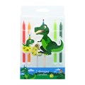 7 Dinosaur Party Cake Topper Candles