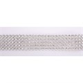 Culpitt Silver Diamante Trim - 25mm