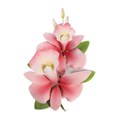 Gumpaste Pink Orchid Spray Cake Topper Decoration