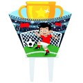 Football Cake Decoration 138 x 170mm (inc pic)