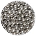 Purple Cupcakes 6mm Pearls Silver 100g
